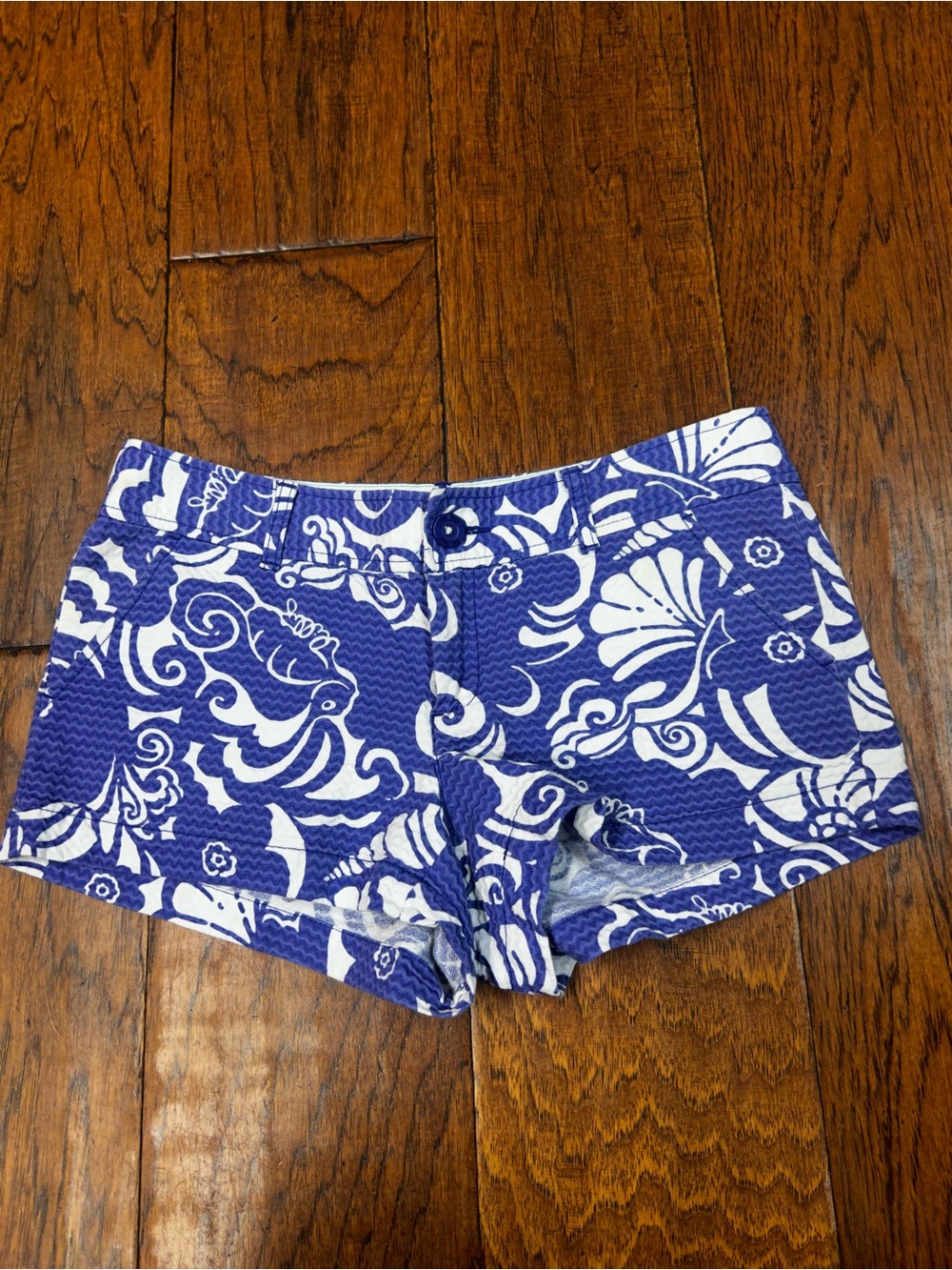 Lilly Pulitzer Spectrum Blue Tide Pools the Walsh short